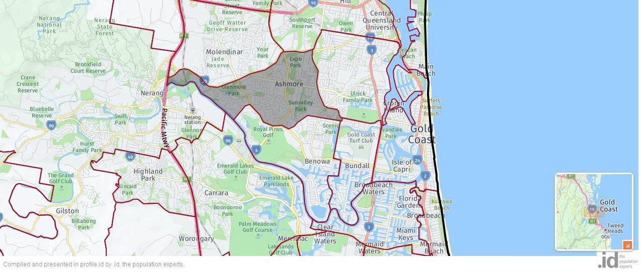 Ashmore Gold Coast Info