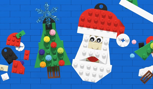 ArtLab with Clicking Bricks | Christmas Make and Take
